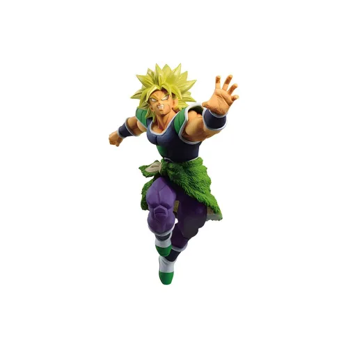 BANPRESTO Broly Glasses Factory Dragon Ball Ultra Competitive Opponent Scale Figures 18cm