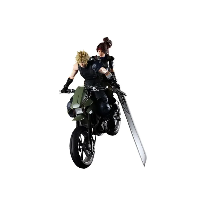 SQUARE ENIX Cloud Play Arts Adapted Final Fantasy 7 Remake Jesse Scale Figures 25cm-0