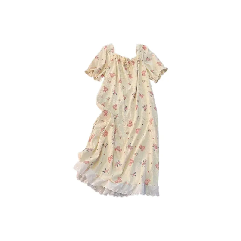 Ta Yan Nightgown Women's Apricot-0