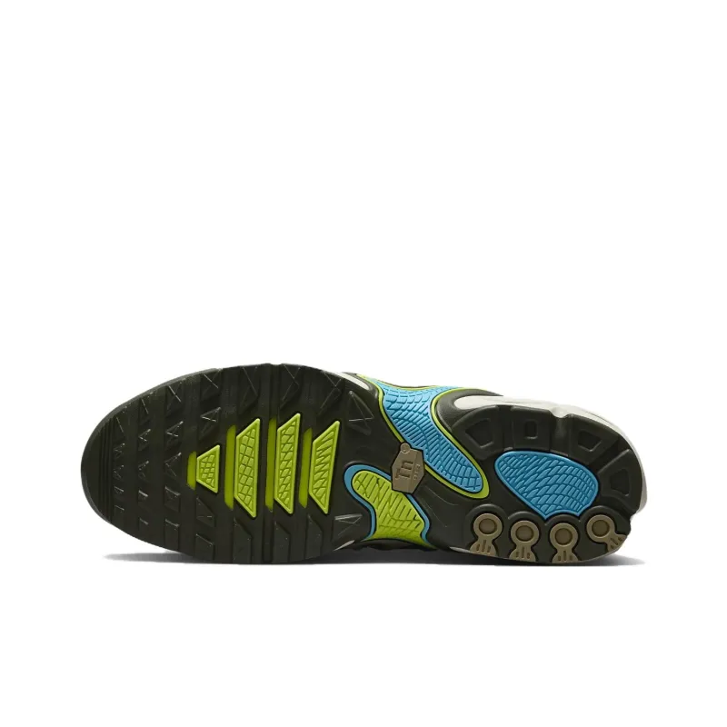 Nike Air Max Plus Anti Slip Wear Resistant Low Top Casual Running Shoes Unisex Brown Green Blue-4