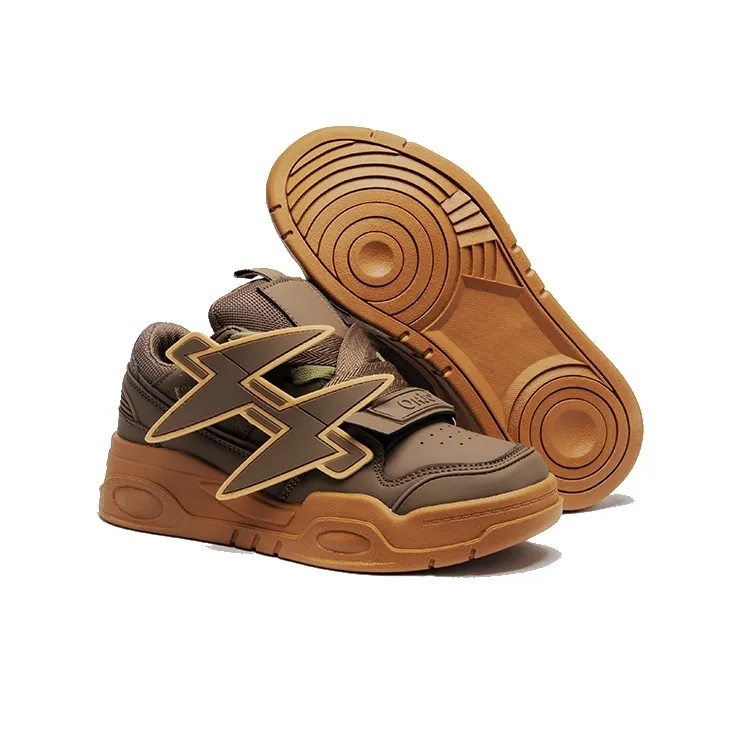 OHJC Slip-Resistant Cushioning Abrasion-Resistant Low-Top Skateboard Shoes Unisex-17