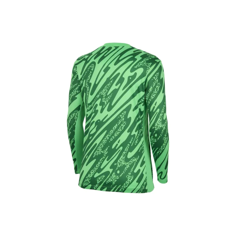 Nike Netherlands 2024/25 Stadium Goalkeeper Soccer Jerseys Women's Spark Green / Pine Green / White-1