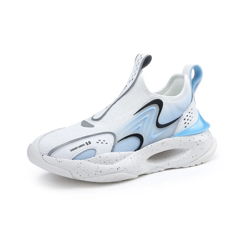 VIDORY ANGEL Casual Shoes Men Low Top Light Blue/Gray/Black-2