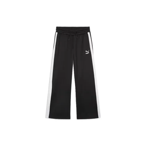 PUMA PLAYERS' LOUNGE Knitted Sweatpants Women's Black