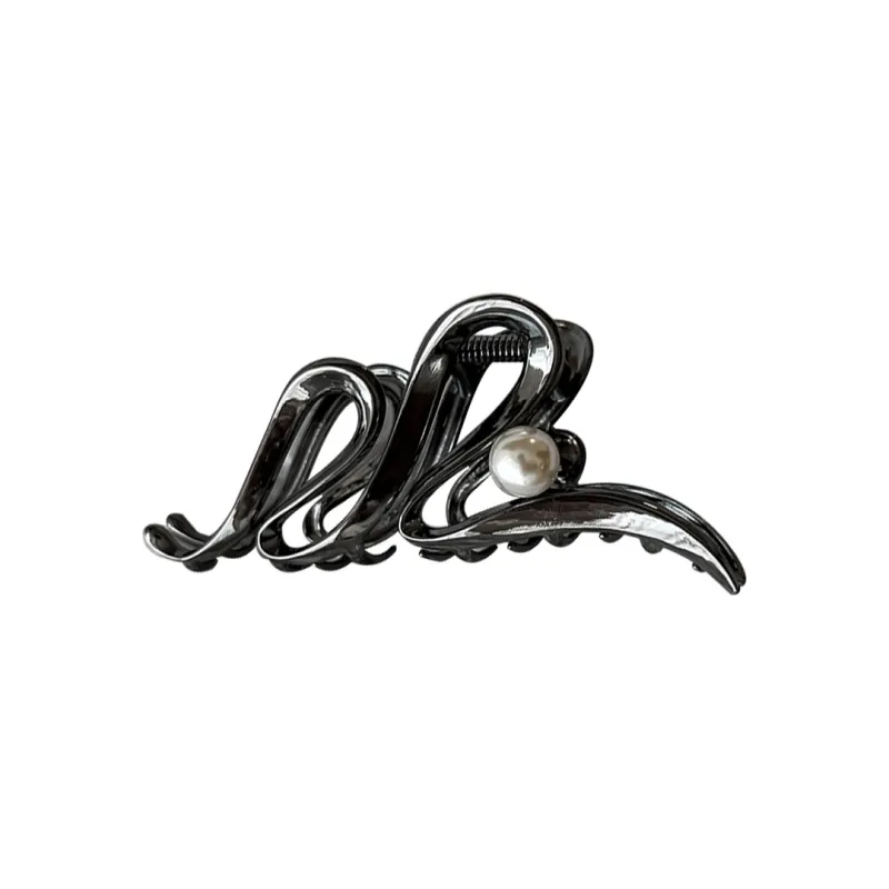 Like A Dream Unique Metal Plate Claw Clip Everyday Commute Versatile Hair Accessory Hair Clip Women's Multiple Colors-11