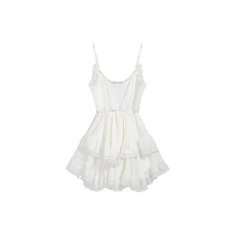 AHDO Slip Dresses Women's White-1