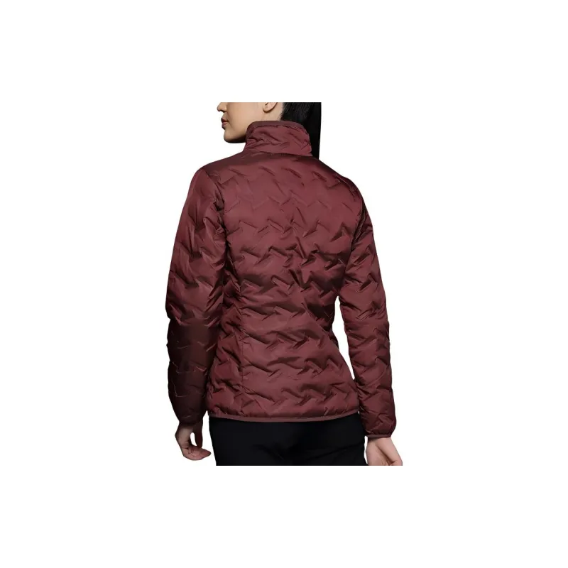 Columbia Maroon Delta Ridge Down Jacket Jackets Coats Women's Marlbeke Color-1