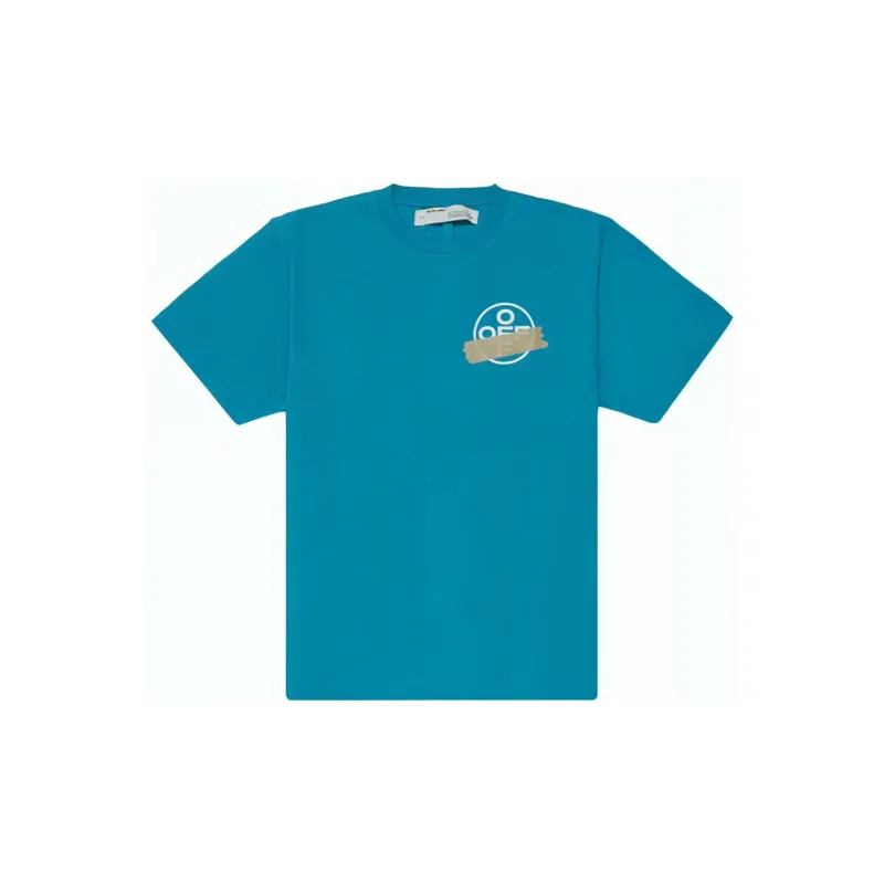 OFF WHITE SS20 T Shirt Men's Blue-1