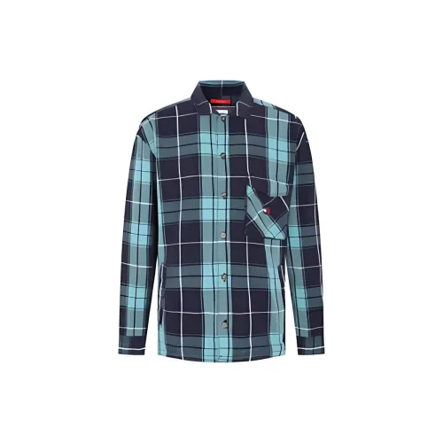 Tommy Hilfiger Shirts Men Blue Plaid