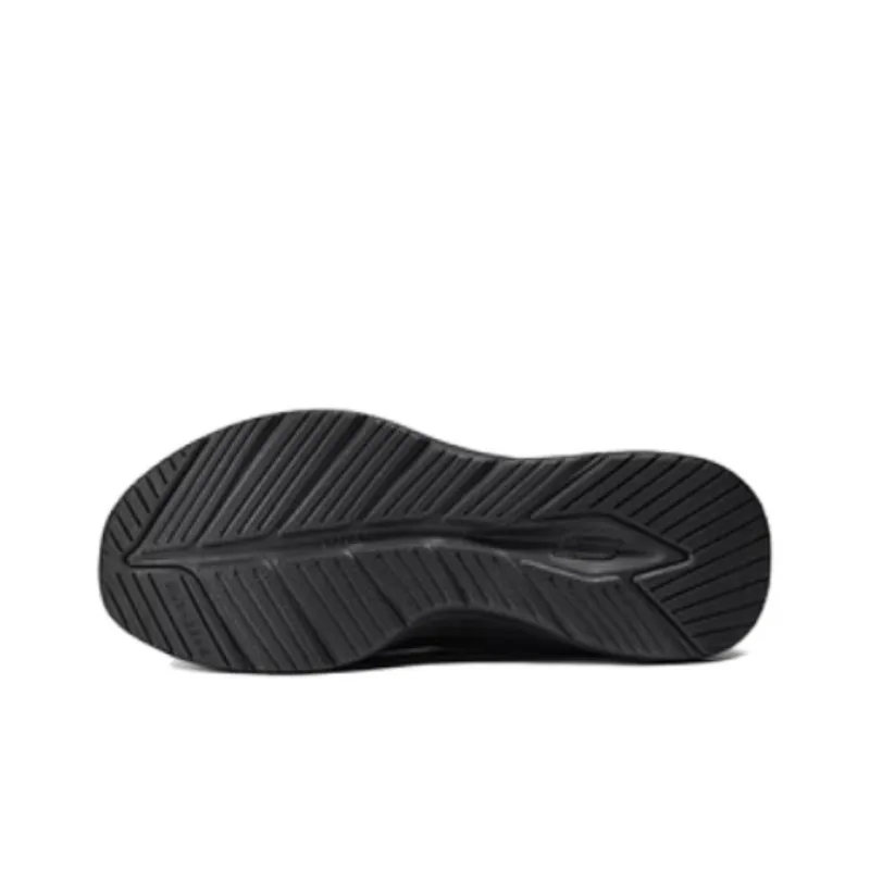 Skechers Sport Breathable Lightweight Low Top Casual Running Shoes Men's Black-3