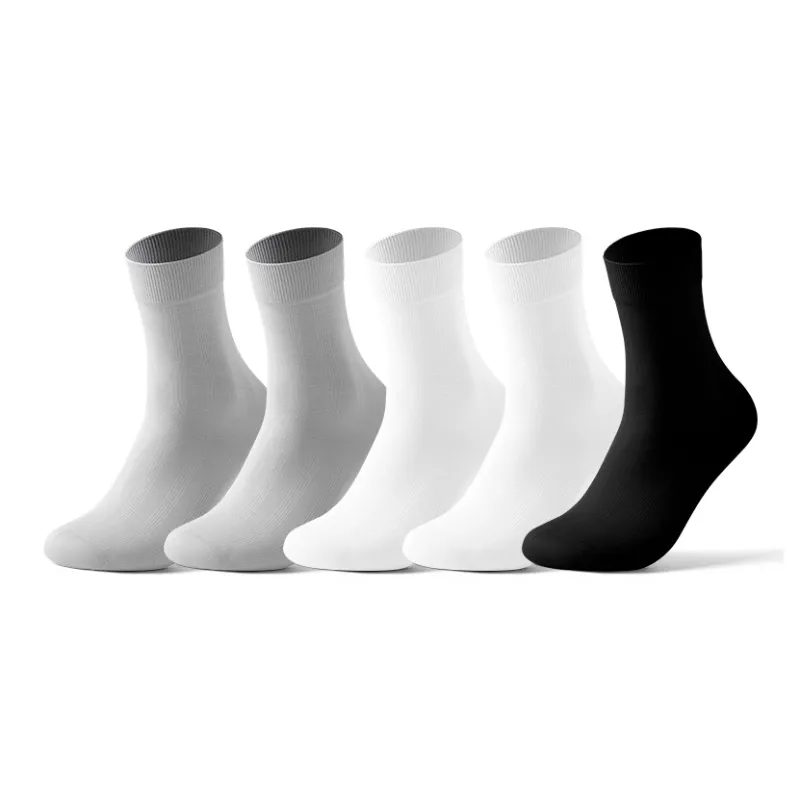 MIIOW Cool One Summer Series Mid Calf Socks Men's 5 Pack-18