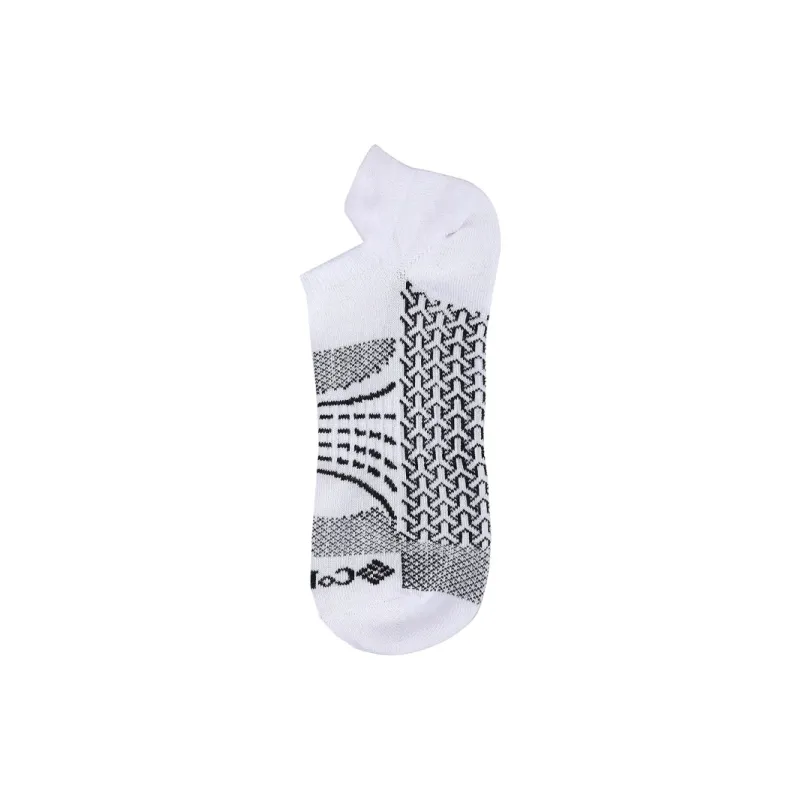 Columbia Mn Nosho-Actv-Mapped Ankle Socks Men's 1 Pack White-1
