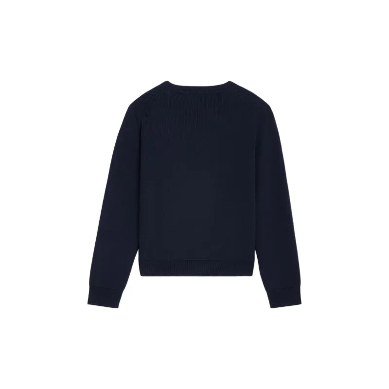CELINE Paris Crew Neck Sweater In Cotton-1