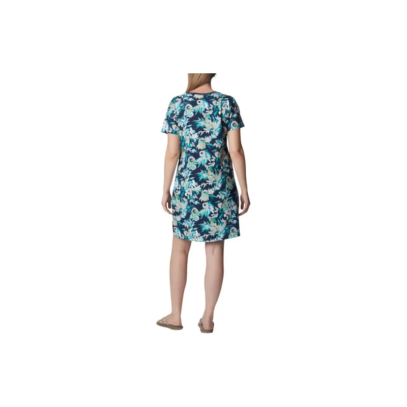 Columbia Short Sleeved Dress Women's Light Green-1