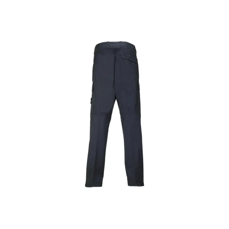 STONE ISLAND Logo Patch Cargo Pants-1