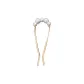 Gold Multi-Pearl Hairpin