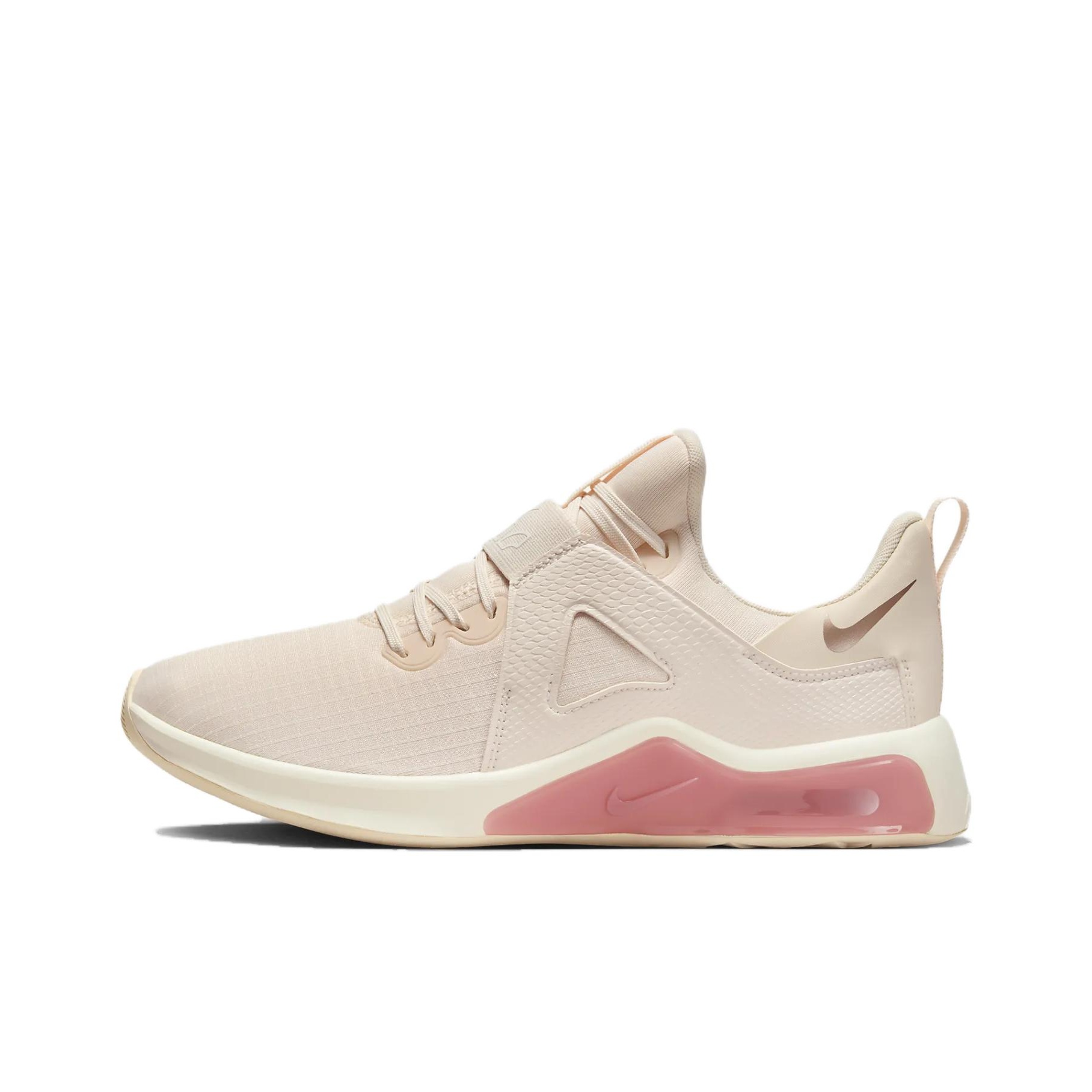 nike training air max bella trainers in rose gold