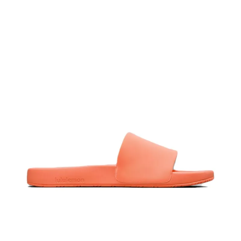Lululemon Restfeel Slide Slip-Resistant Abrasion-Resistant Slide Slippers Men's Orange Pink-1