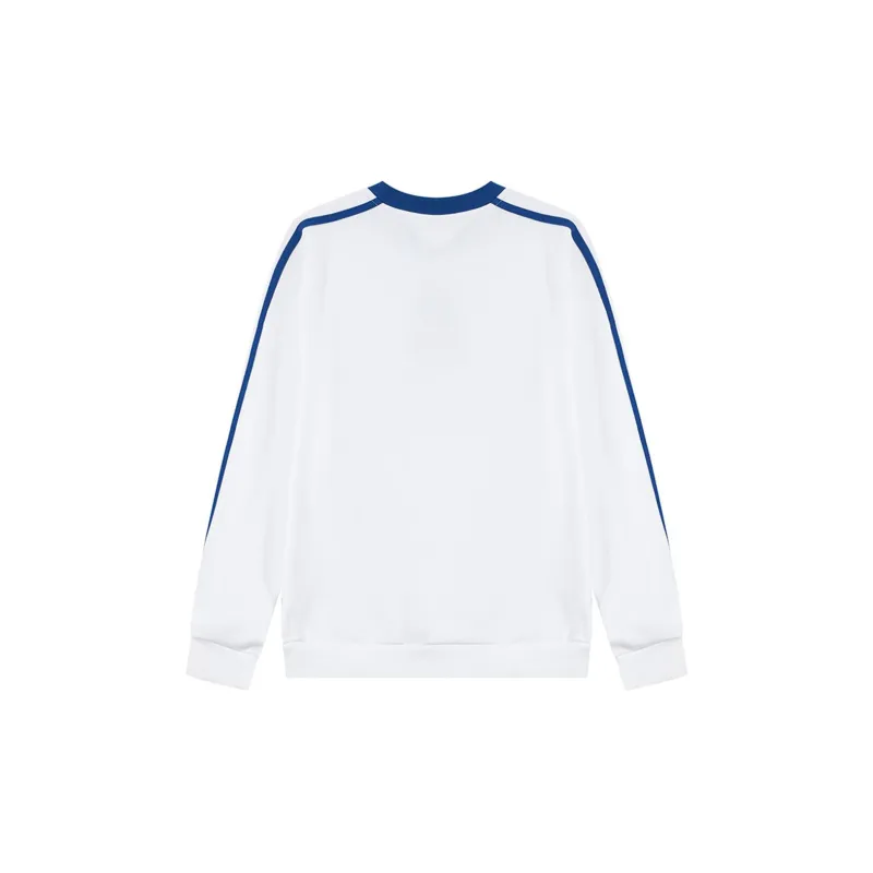 QIAODAN Sweatshirt Men's Jordan White/Eye-Catching Blue-1