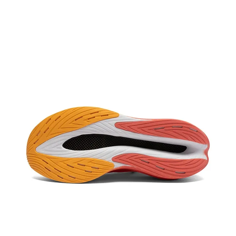 LPMX Running Shoes Unisex Low Top Lava Orange-4
