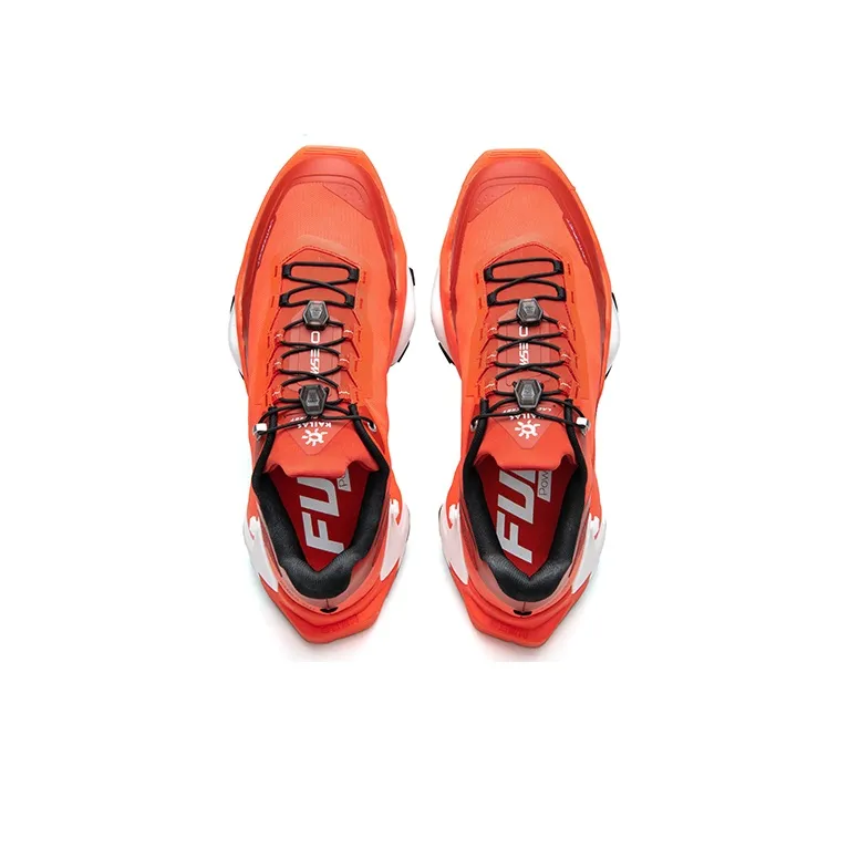 KAILAS FUGA DU Running Shoes Men Low Top Cherry Tomato Red/Cantaloupe-2