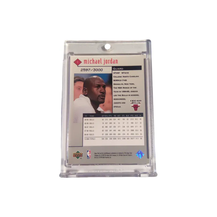 UPPER DECK 1999 UD Black Diamond #1 First Year Red Diamond Jordan Player Card Product Access Sports Cards 1 Pc-1