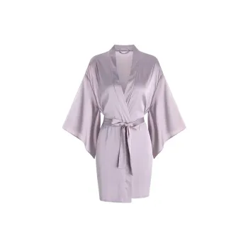 Flowers In Water Sleep Robe Women's Purple