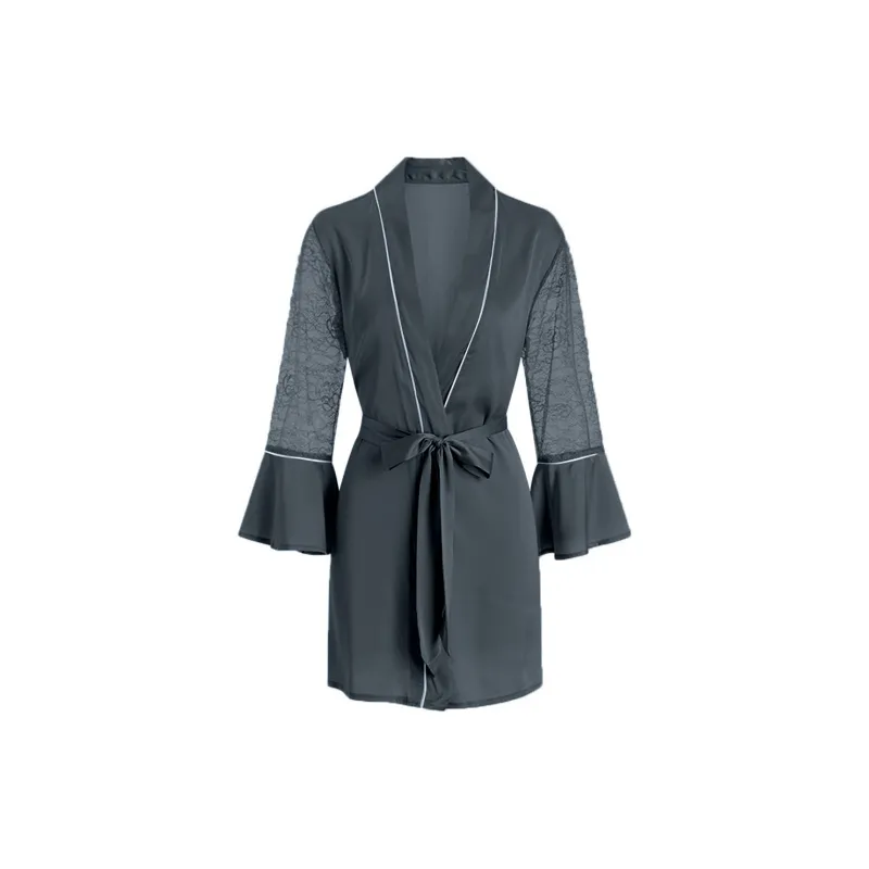 Flowers In Water Sleep Robe Women's-2