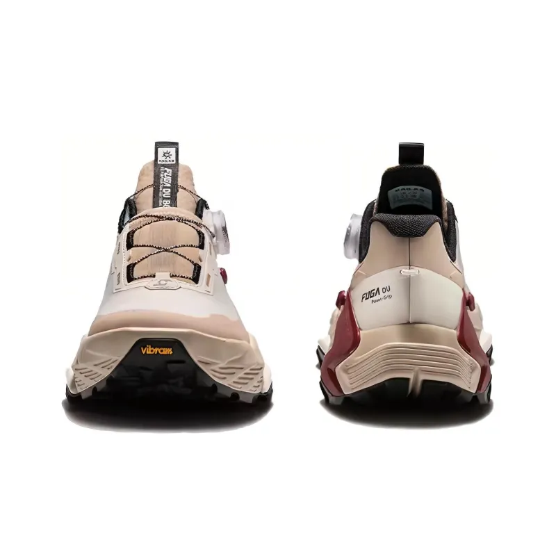 KAILAS FUGA DU BOA Running Shoes Women's Low Top Brown White-1
