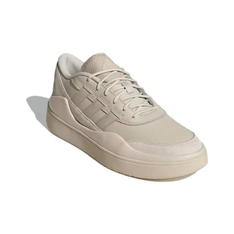 Adidas Osade Anti-Slip Wear-Resistant Low-Top Casual Running Shoes Men's Beige Brown-2