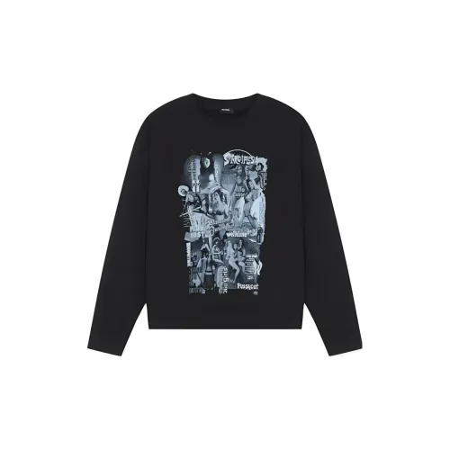 WE11DONE Sweatshirts Unisex Black