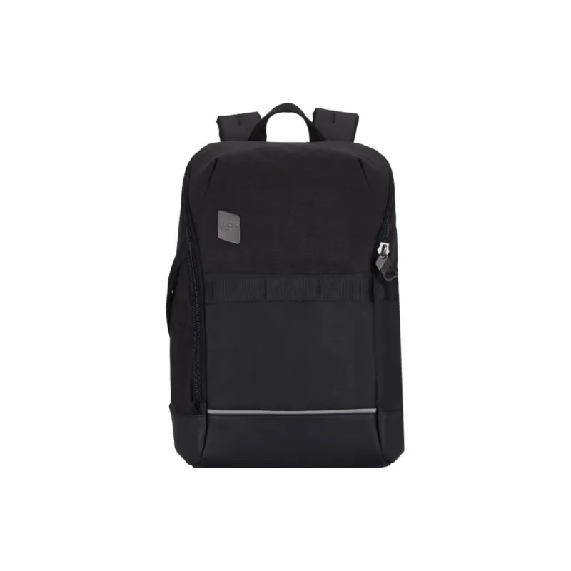 LEXON PU Backpack And Laptop Bag Regular Unisex Black-0