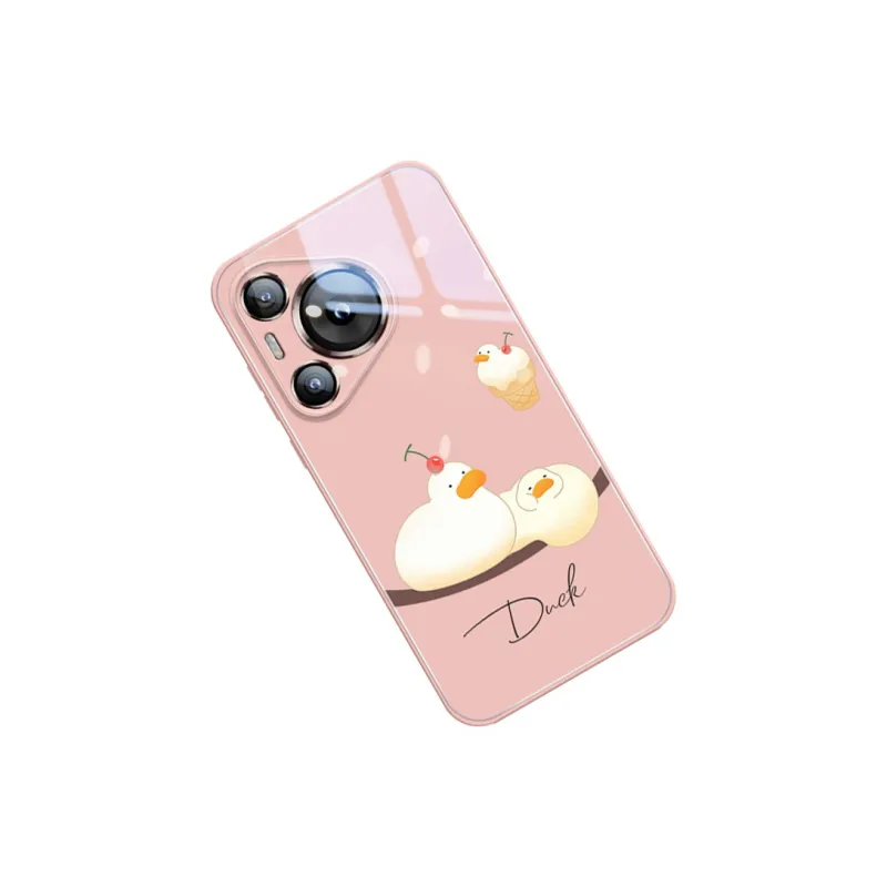 Sen Dog Glass Material Cute Creative High End Phone Cases Compatible With HUAWEI Pura70/70Pro/70Pro+/70ULTRA-13