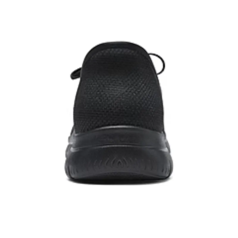 Skechers Sport Anti Slip Wear Resistant Low Top Casual Running Shoes Men's Black-3