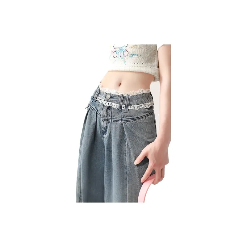 ZIRANSE SS24 Jeans Women's Blue-3
