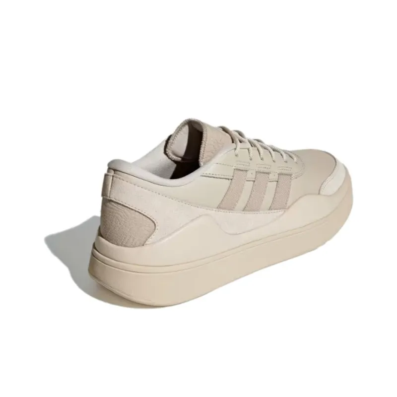 Adidas Osade Anti-Slip Wear-Resistant Low-Top Casual Running Shoes Men's Beige Brown-3