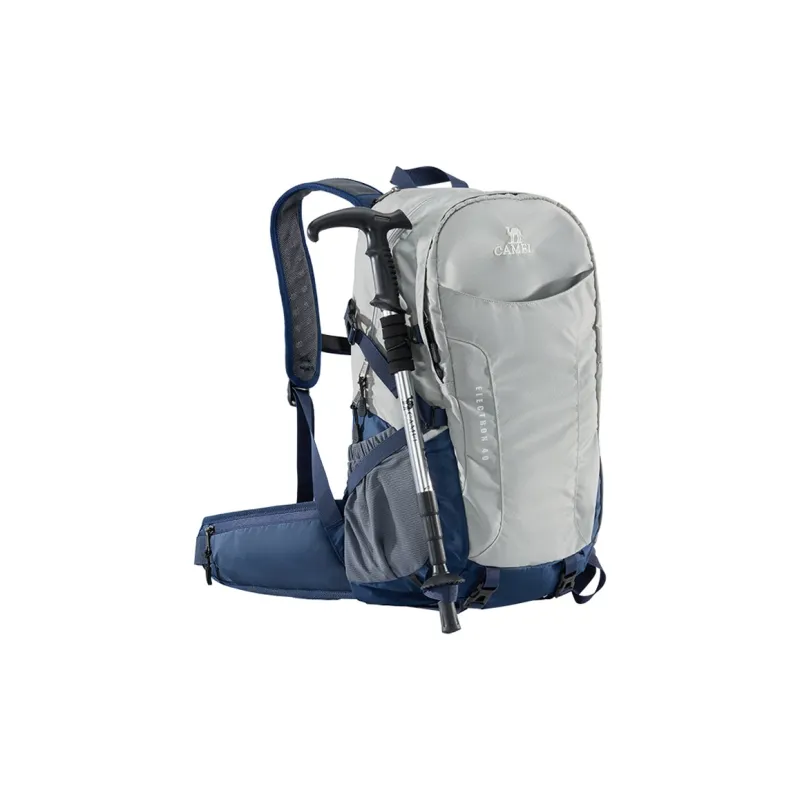 CAMEL Polyester Backpack Regular Unisex Fruit Green/Premium Gray-5