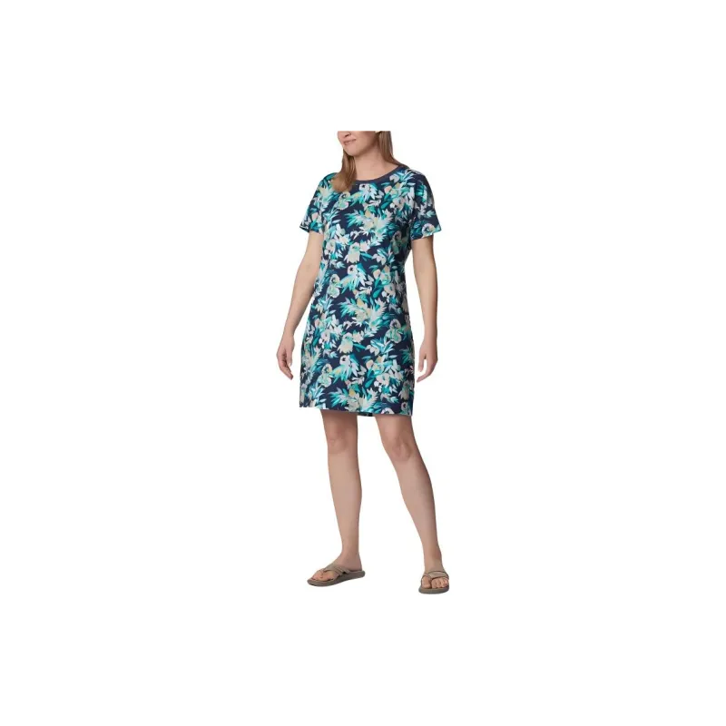 Columbia Short Sleeved Dress Women's Light Green-2