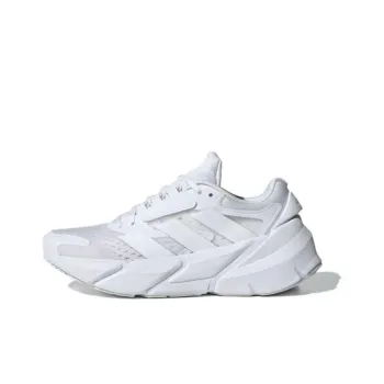 Adidas Adistar 2.0 Anti Slip Wear Resistant Low Top Long Distance Running Shoes Women's White
