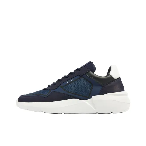 NUBIKK Roque Road Curl Low-Top Casual Shoes 5CM Men's Blue