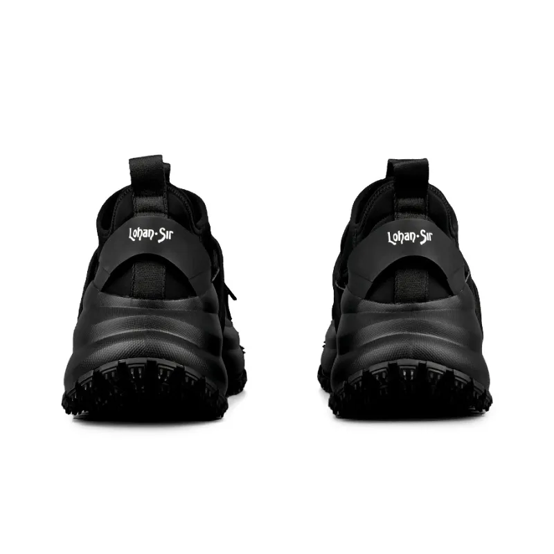 LOHAN·SIR Cushioned Wear-Resistant Height Increasing Low-Top Chunky Sneakers Men's-4