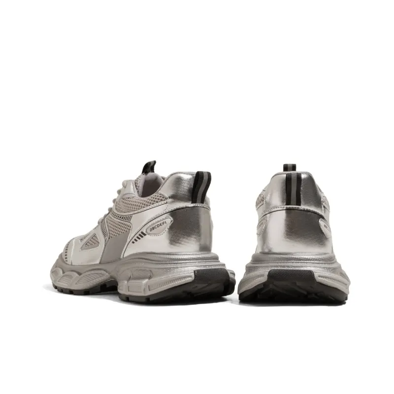 KODI Anti-Slip And Wear-Resistant Breathable Low-Top Chunky Sneakers Women's-4