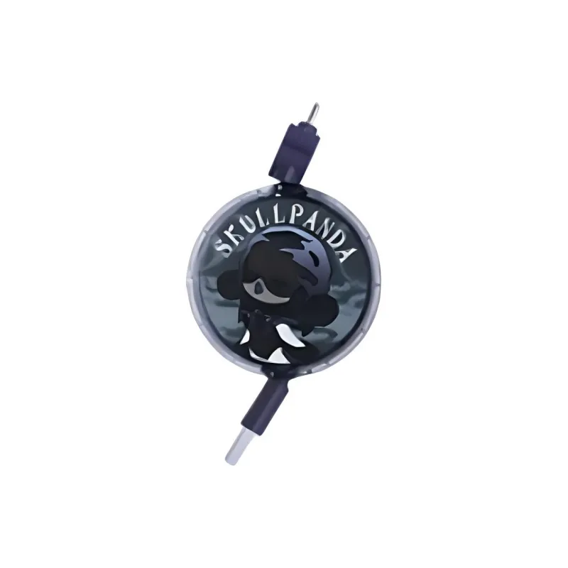 POP MART Skullpanda Sound Collection Cable Blind Box Products Single Mystery Box/Full Box 6 Pcs-6