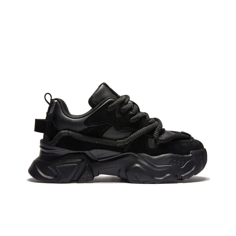 RIFUGIO VO' Shock Absorbers With Slip Resistant And Abrasion Resistant Properties Low Top Chunky Sneakers Unisex-13