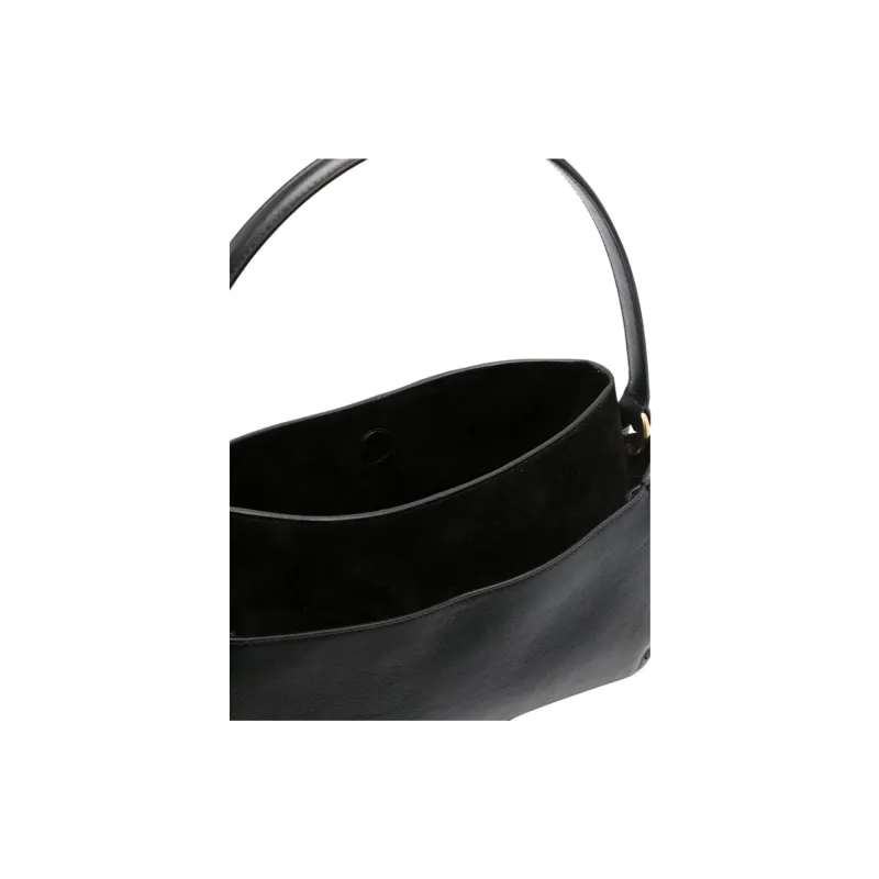 NEOUS Calfskin Handbag Shoulder Bag Women's Black-3
