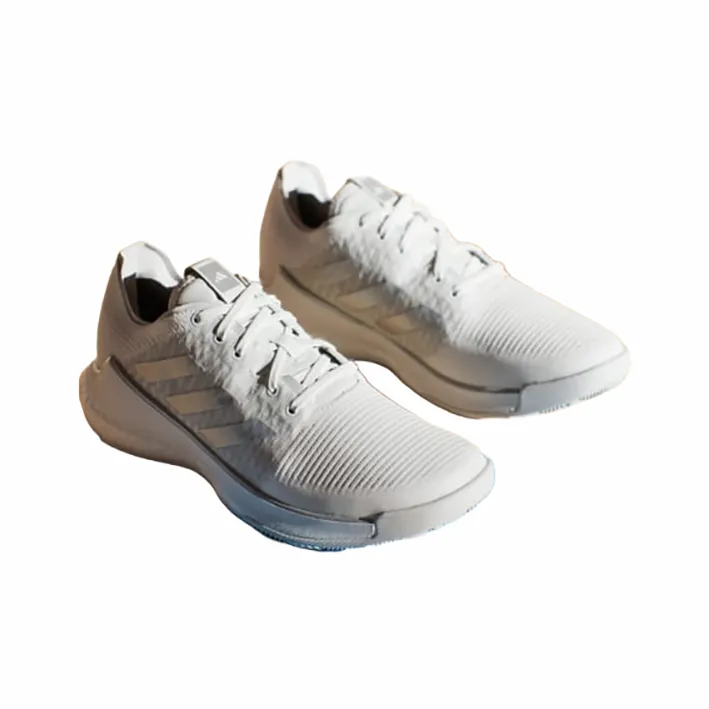 Adidas Crazyflight Volleyball Cloud White Silver Metallic Grey One Women's-3
