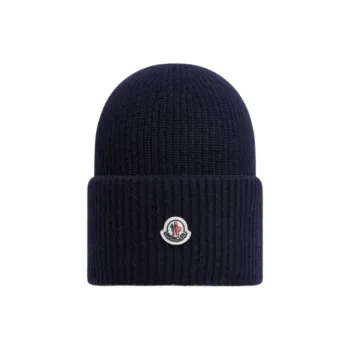 Moncler Logo Patch Beanie