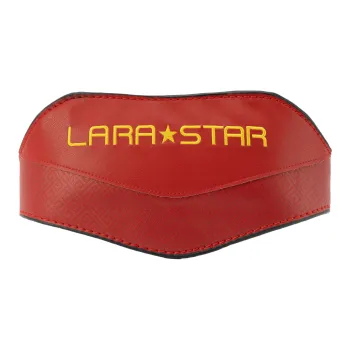 LARA STAR Back Support Braces Deep Squat Hard Pull Compression Red Split Soft Leather Leather Embryo