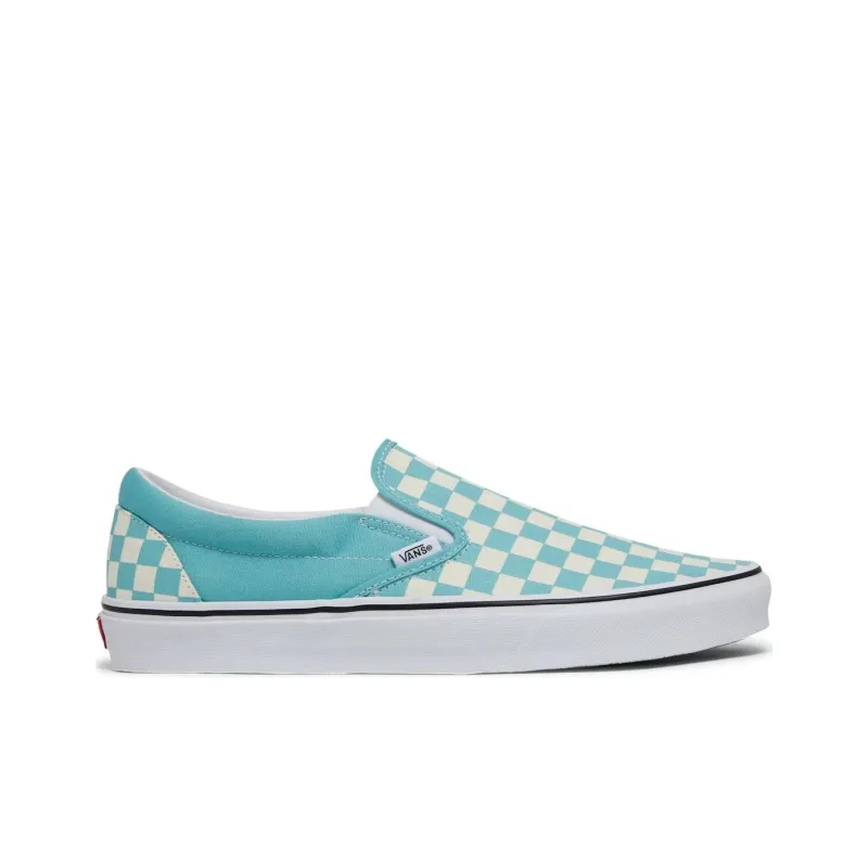 Vans Classic Slip On 'Aqua Haze Checkerboard'-1