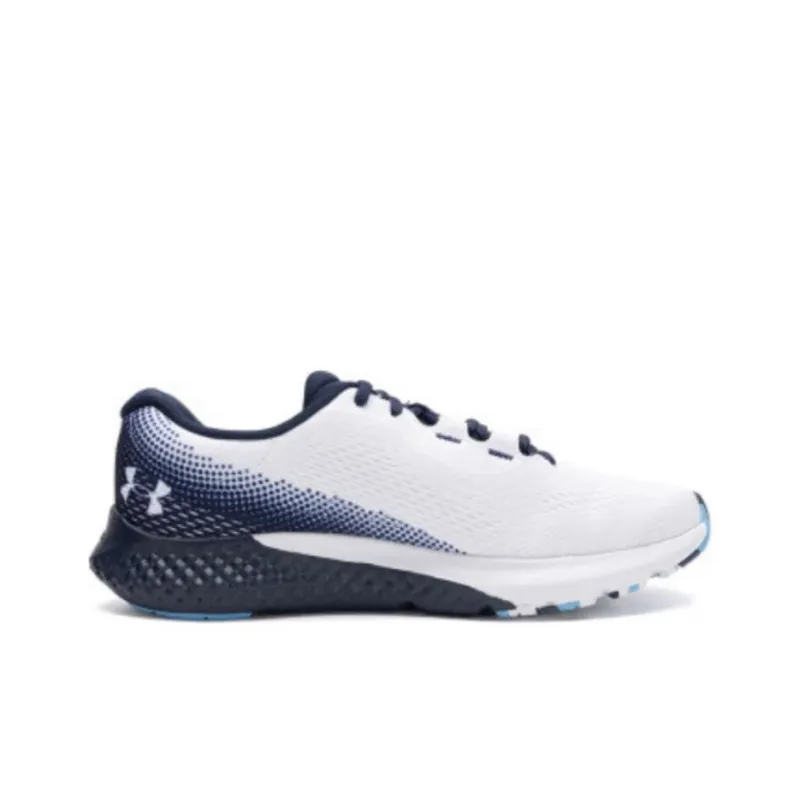 Under Armour Anti Slip Wear Resistant Low Top Casual Running Shoes Men's White Blue-1